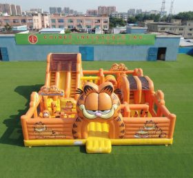 T6-7176 Parco Giochi Gonfiabile a Tema Garfield