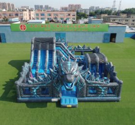 T6-7178 Parco di Divertimenti Gonfiabile a Tema Godzilla