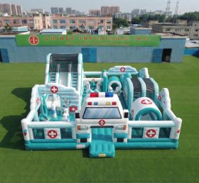 T6-7182 Parco Giochi Gonfiabile a Tema Ospedale