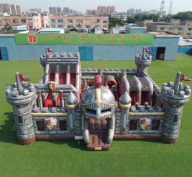 T6-7184 Parco Giochi Gonfiabile a Tema Cavaliere