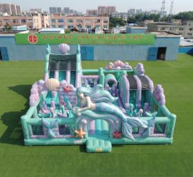 T6-7188 Parco Giochi Gonfiabile a Tema Sirena