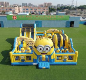T6-7190 Parco Giochi Gonfiabile a Tema Minions