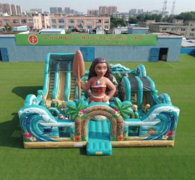 T6-7191 Parco Giochi Gonfiabile a Tema Moana