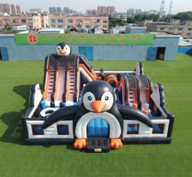 T6-7204 Gioco Gonfiabile a Tema Pinguino