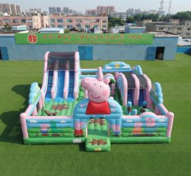 T6-7205 Tema Peppa Pig Parco Giochi Gonfiabile