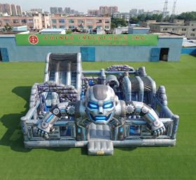 T6-7212 Parco Giochi Gonfiabile a Tema Robot