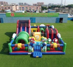 T6-7224 Parco divertimenti gonfiabile a tema Super Mario