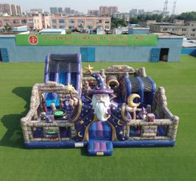T6-7239 Tema Mago Gonfiabile Gioco Divertimento