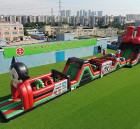T7-4506 Percorso a ostacoli gonfiabile a tema Astro Boy