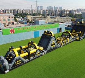 T7-4509 Percorsi a ostacoli gonfiabili a tema Batman