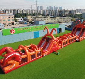 T7-4574 Percorso a Ostacoli Gonfiabile a Tema Aragosta
