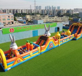T7-4576 Percorsi a ostacoli gonfiabili a tema Looney Tunes