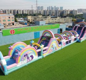 T7-4591 Percorsi a ostacoli gonfiabili a tema My Little Pony
