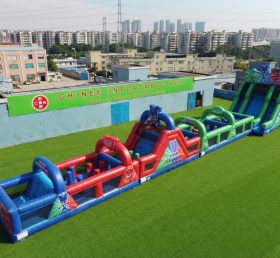 T7-4609 Percorsi a ostacoli gonfiabili a tema PJ Masks