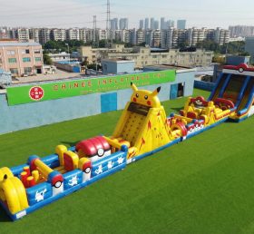 T7-4610 Percorso a ostacoli gonfiabile a tema Pokémon