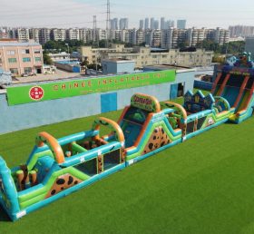 T7-4621 Percorsi a ostacoli gonfiabili a tema Scooby-Doo