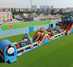 T7-4648 Percorsi a ostacoli gonfiabili a tema Thomas & Friends