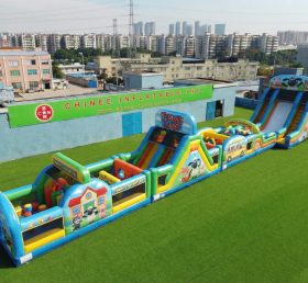 T7-4652 Percorsi a ostacoli gonfiabili a tema Timmy Time