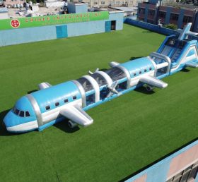T7-4675 Percorsi a Ostacoli Gonfiabili a Tema Aereo
