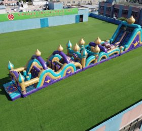 T7-4676 Percorsi a ostacoli gonfiabili a tema Aladdin