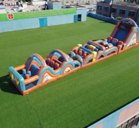 T7-4689 Percorsi a ostacoli gonfiabili a tema Blippi Wonders