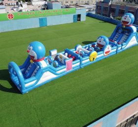 T7-4714 Percorsi a ostacoli gonfiabili a tema Doraemon