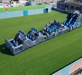 T7-4733 Percorsi a ostacoli gonfiabili a tema Godzilla