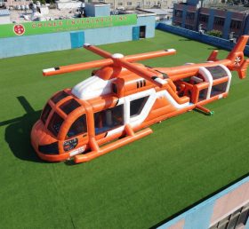 T7-4738 Percorsi a ostacoli gonfiabili a tema elicottero