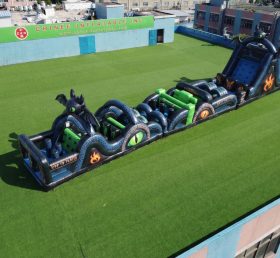 T7-4743 Percorso a ostacoli gonfiabile a tema Dragon Trainer