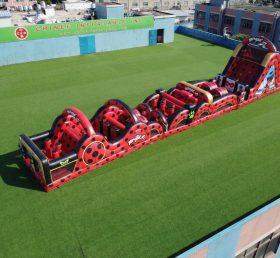 T7-4764 Percorsi a ostacoli gonfiabili a tema Miraculous Ladybug