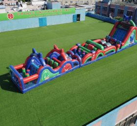 T7-4788 Percorsi a ostacoli gonfiabili a tema PJ Masks