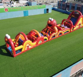T7-4828 Percorsi a ostacoli gonfiabili a tema Tickle Me Elmo