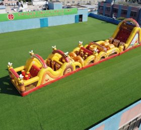 T7-4846 Percorsi a ostacoli gonfiabili a tema Winnie the Pooh