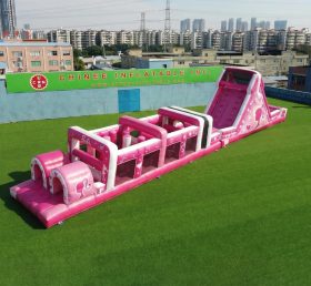 T7-4862 Percorsi a ostacoli gonfiabili a tema Barbie