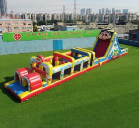 T7-4888 Percorsi a ostacoli gonfiabili a tema Crayon Shin-chan
