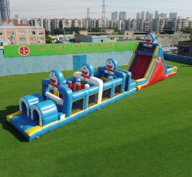 T7-4894 Percorsi a ostacoli gonfiabili a tema Doraemon