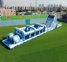 T7-4912 Percorso a ostacoli gonfiabile a tema Frozen