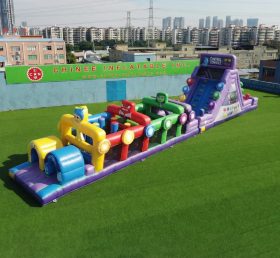 T7-4924 Percorso a ostacoli gonfiabile a tema Inside Out