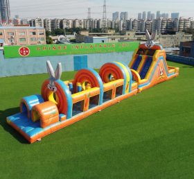 T7-4931 Percorsi a ostacoli gonfiabili a tema Looney Tunes