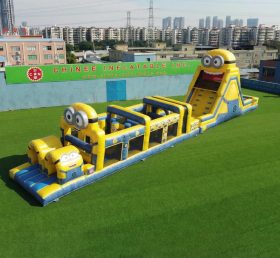 T7-4938 Percorsi a ostacoli gonfiabili a tema Minions