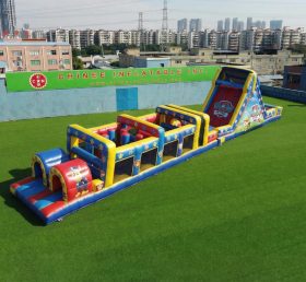 T7-4952 Percorsi a ostacoli gonfiabili a tema Paw Patrol