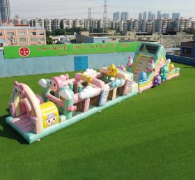 T7-4964 Percorsi a ostacoli gonfiabili a tema Pop Mart