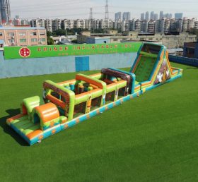 T7-4973 Percorsi a ostacoli gonfiabili a tema Scooby-Doo
