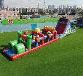 T7-4989 Percorsi a ostacoli gonfiabili a tema Super Mario