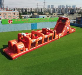 T7-4997 Percorsi a ostacoli gonfiabili a tema Tickle Me Elmo
