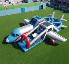 T7-5022 Percorsi a Ostacoli Gonfiabili a Tema Aereo