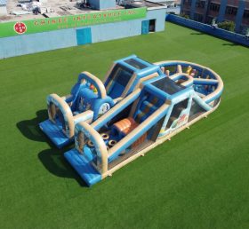 T7-5038 Percorsi a ostacoli gonfiabili a tema Bluey