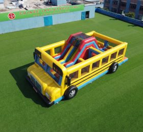 T7-5041 Percorsi a ostacoli gonfiabili a tema bus