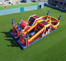 T7-5049 Percorso a ostacoli gonfiabile a tema circo