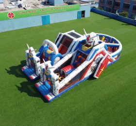 T7-5082 Percorsi a ostacoli gonfiabili a tema Gundam